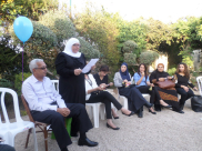 بالصور: المربية الفاضلة آمال الباسل تنهي عملها في مدرسة دار الحكمة الاعدادية في اللد